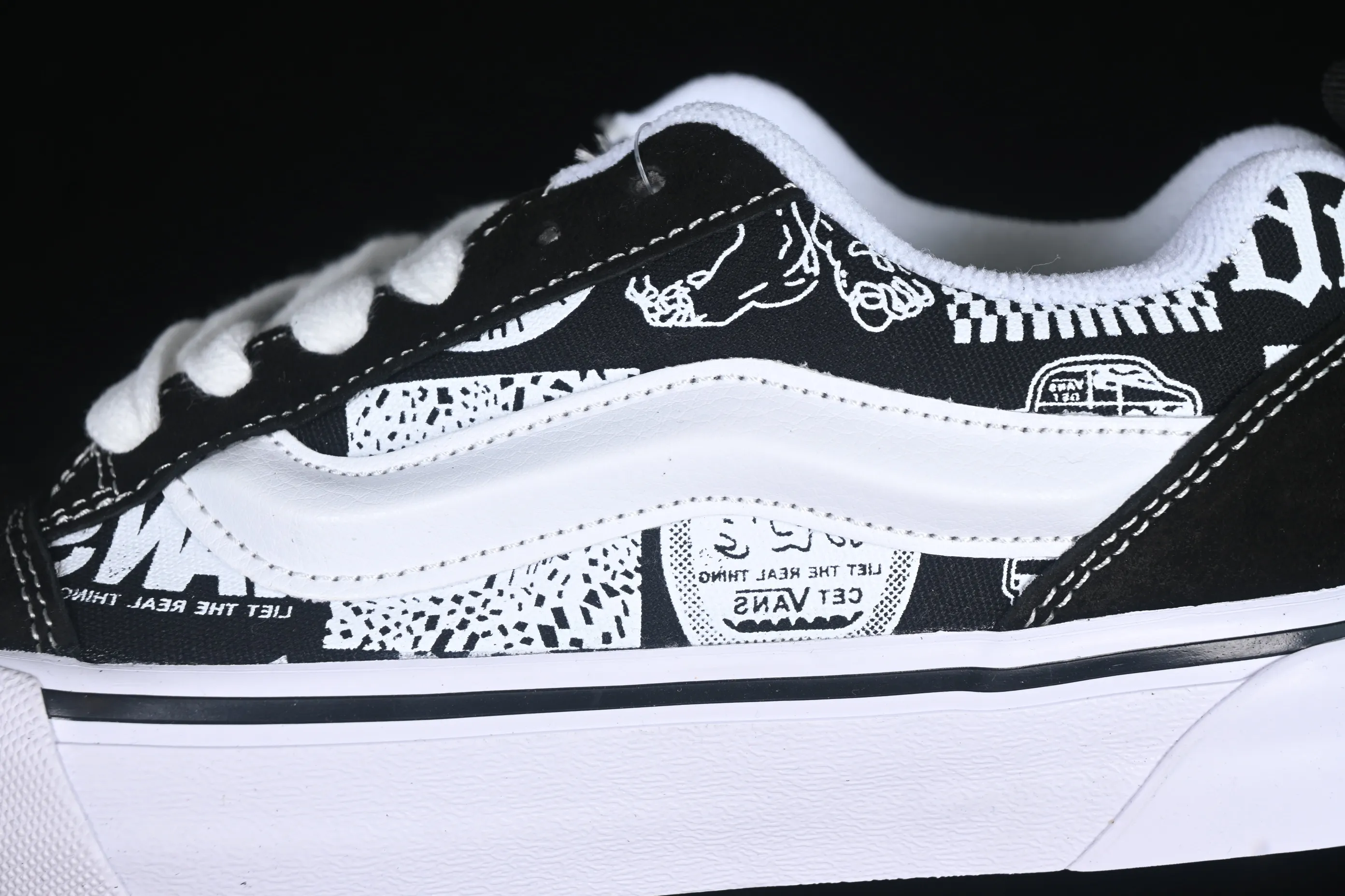 All categories Vans Vans series Vans Low Vans low-top Vans Knu Skool Comfortable and fashionable non-slip wear-resistant low-top casual bread shoes VN000CS0239